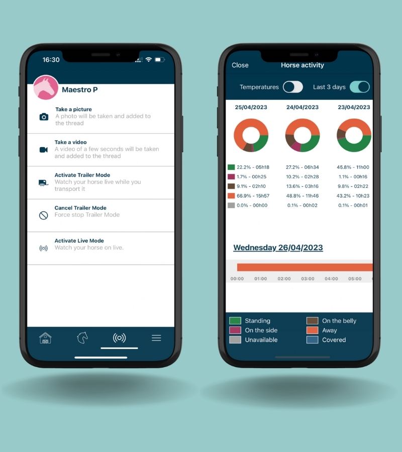 Coho 4G paarden camera stal camera AI paarden horses cheval pferde