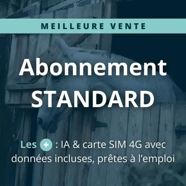 camera chevaux 4g cheval abonnement coho standard